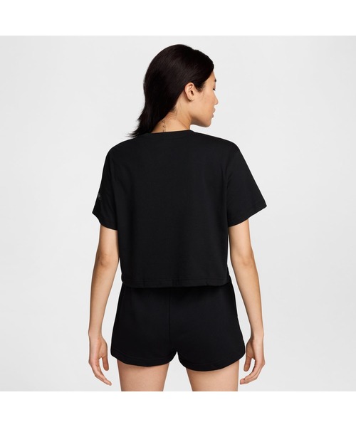 NIKE（ナイキ）の「ナイキ NIKE ナイキ  NSW OC VARZITY S/S Tシャツ（Tシャツ/カットソー・レディース・ブラック/ネイビー・S/M/L/XL）」の6枚目の写真