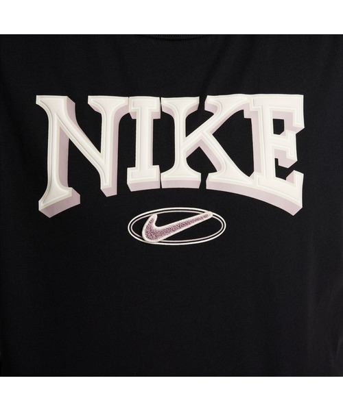 NIKE（ナイキ）の「ナイキ NIKE ナイキ  NSW OC VARZITY S/S Tシャツ（Tシャツ/カットソー・レディース・ブラック/ネイビー・S/M/L/XL）」の8枚目の写真