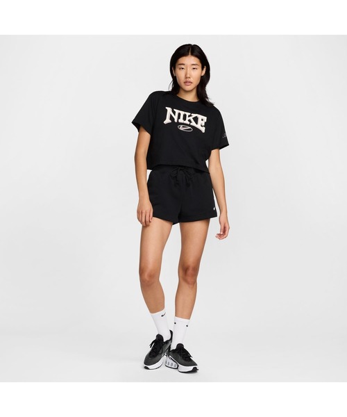 NIKE（ナイキ）の「ナイキ NIKE ナイキ  NSW OC VARZITY S/S Tシャツ（Tシャツ/カットソー・レディース・ブラック/ネイビー・S/M/L/XL）」の10枚目の写真