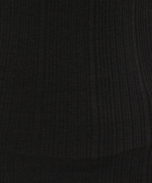 LEPSIM（レプシィム）の「【FOR I SERIES】2Pリブシアープルオーバー《2点セット》　138653（Tシャツ/カットソー・レディース・ライトカーキ/ブラック/オフホワイト・FREE）」の8枚目の写真