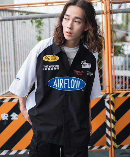 WEGO(ウィゴー)の「WEGO/レーシングシャツ(シャツ/ブラウス・メンズ・ブラック/ダークグリーン・LARGE/MEDIUM)」の15枚目の写真