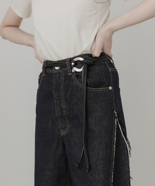 SMELLY（スメリー）の「リングコードベルト（ベルト・レディース・ブラック・-）」の7枚目の写真