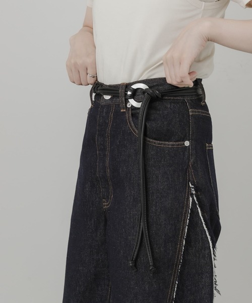 SMELLY（スメリー）の「リングコードベルト（ベルト・レディース・ブラック・-）」の6枚目の写真