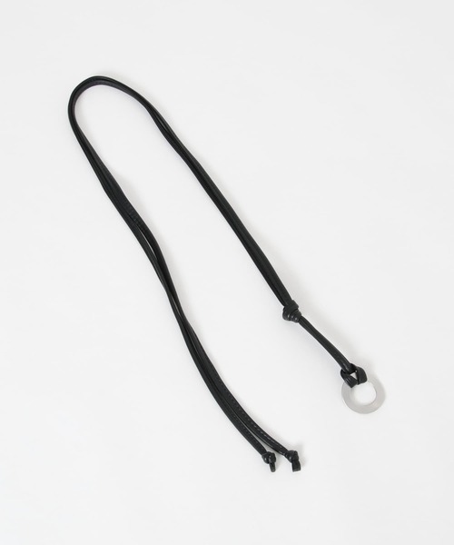 SMELLY（スメリー）の「リングコードベルト（ベルト・レディース・ブラック・-）」の3枚目の写真