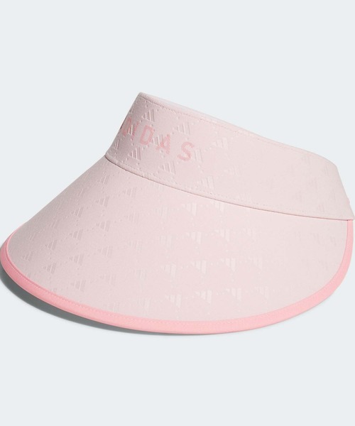 公式サイト モノグラムプリント ワイドバイザー【adidas Golf/アディダス レディースウェア
