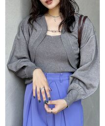 MURUA | ボレロカーデ×キャミSET(カーディガン/ボレロ)