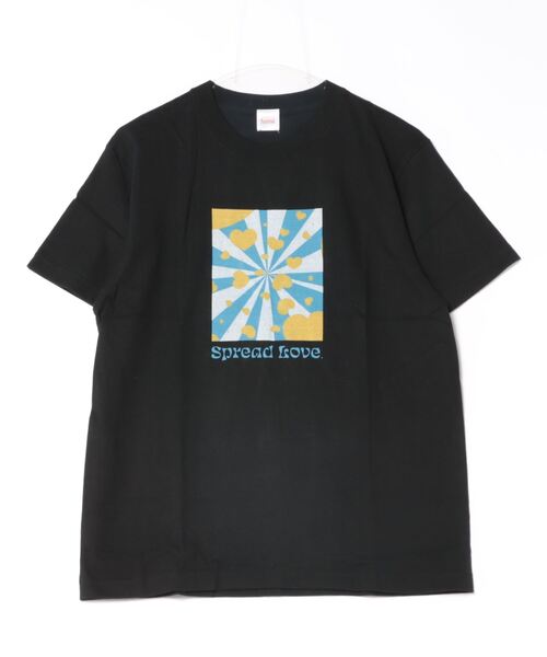 B.I.D.(ビーアイディー)の「《Spread Love》オリジナルプリント S/S T(Tシャツ/カットソー・レディース・ブラック/ホワイト・LARGE/MEDIUM/SMALL)」の1枚目の写真