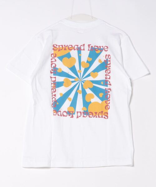 B.I.D.(ビーアイディー)の「《Spread Love》オリジナルプリント S/S T(Tシャツ/カットソー・レディース・ブラック/ホワイト・LARGE/MEDIUM/SMALL)」の3枚目の写真