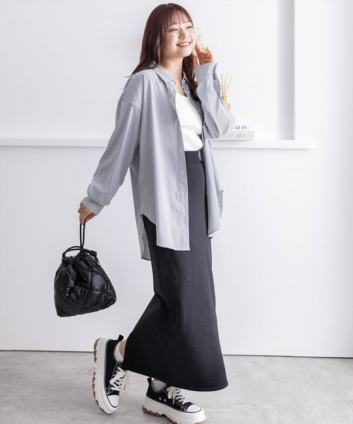 未使用　ARCHIVO ストライプ セットアップ ストライプ半袖シャツセットアップ（セットアップ） | sense of