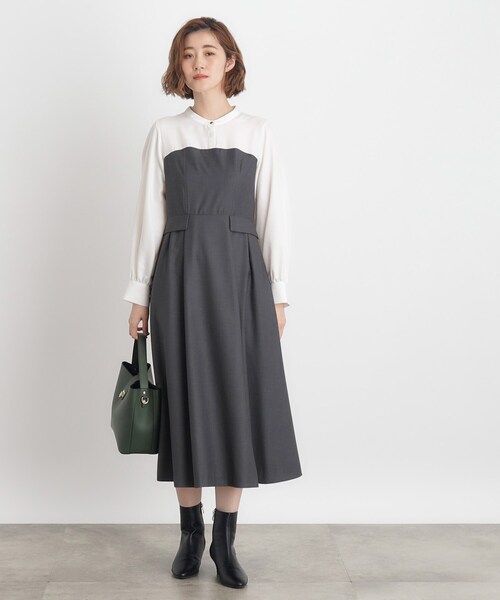 grove（グローブ）の「◆ビスチェドッキングワンピース（ワンピース・レディース・ブラック系4/グレー系その他5・03/02/01/04/05）」の8枚目の写真