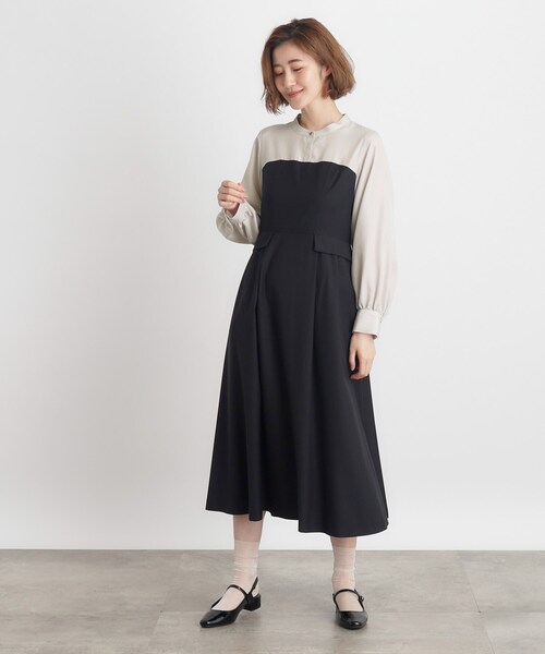 セール】ビスチェドッキングワンピース（ワンピース）｜grove