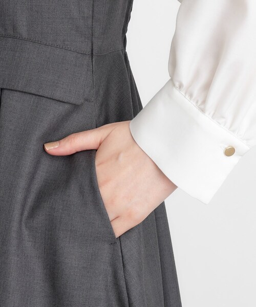 grove（グローブ）の「◆ビスチェドッキングワンピース（ワンピース・レディース・ブラック系4/グレー系その他5・03/02/01/04/05）」の12枚目の写真