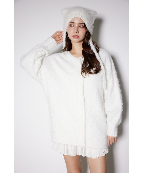 rienda(リエンダ)の「オーガンジープリーツスコショ(スカート・レディース・ホワイト/ライトベージュ/グレー・X-SMALL/SMALL/MEDIUM)」の14枚目の写真