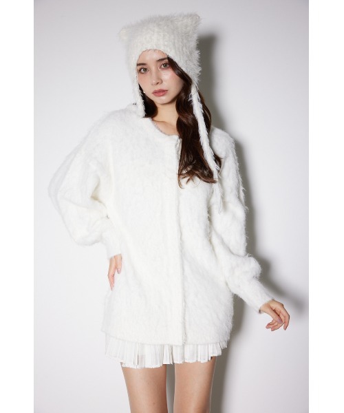 rienda(リエンダ)の「オーガンジープリーツスコショ(スカート・レディース・ホワイト/ライトベージュ/グレー・X-SMALL/SMALL/MEDIUM)」の15枚目の写真