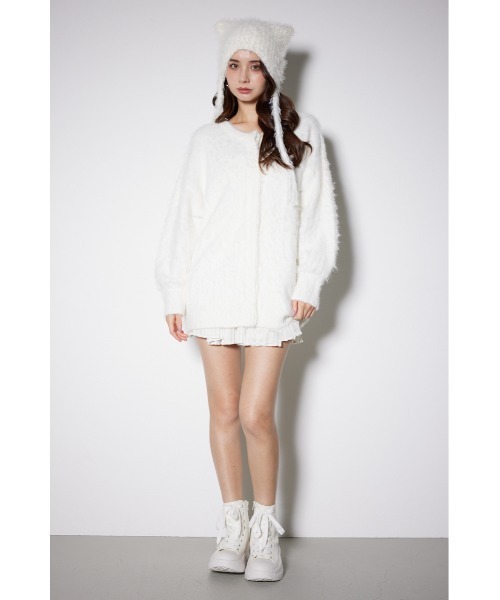 rienda(リエンダ)の「オーガンジープリーツスコショ(スカート・レディース・ホワイト/ライトベージュ/グレー・X-SMALL/SMALL/MEDIUM)」の16枚目の写真