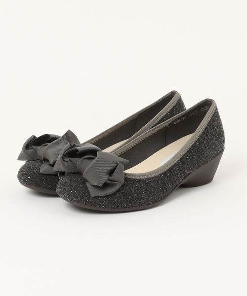 Bridget Birkin(ブリジットバーキン)の「【Bridget Birkin Walk】リボンウォーキングパンプス(545240)(パンプス・レディース・ブラック系その他2/ブラック系その他/グレー系その他/グレー系その他2・22.5/23/23.5/24/24.5)」の4枚目の写真