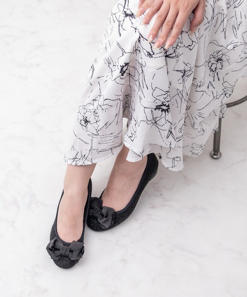 Bridget Birkin(ブリジットバーキン)の「【Bridget Birkin Walk】リボンウォーキングパンプス(545240)(パンプス・レディース・ブラック系その他2/ブラック系その他/グレー系その他/グレー系その他2・22.5/23/23.5/24/24.5)」の5枚目の写真