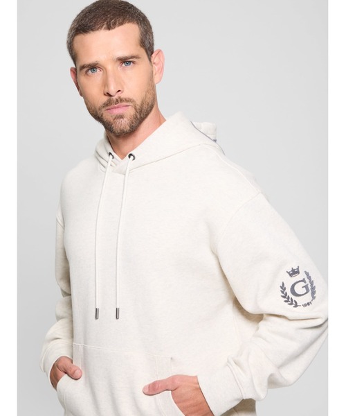 GUESS Chenille Logo Hoodie パーカー | GUESS(ゲス) JAPAN 公式