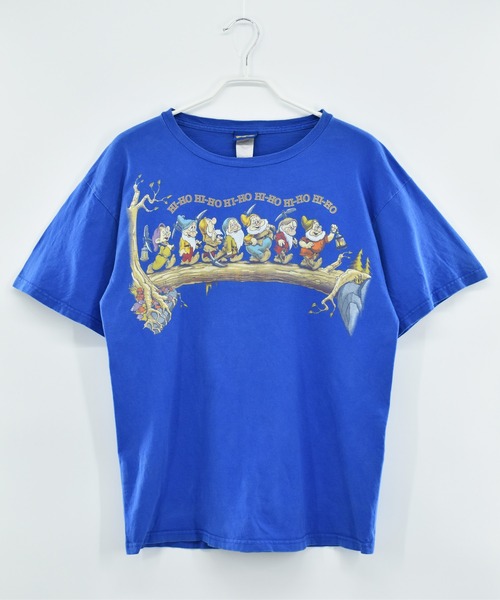 DISNEY VINTAGE（ディズニーヴィンテージ）の「【ヴィンテージ古着】Disney Classics HI-ho プリントTシャツ（Tシャツ/カットソー・メンズ・ブルー・LARGE）」の2枚目の写真