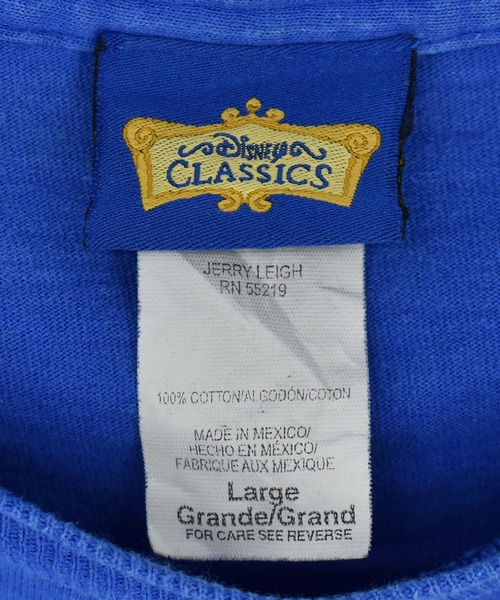 DISNEY VINTAGE（ディズニーヴィンテージ）の「【ヴィンテージ古着】Disney Classics HI-ho プリントTシャツ（Tシャツ/カットソー・メンズ・ブルー・LARGE）」の4枚目の写真