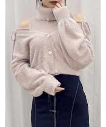 dazzlin | コンパクトミニシャギーカーディガン(カーディガン/ボレロ)