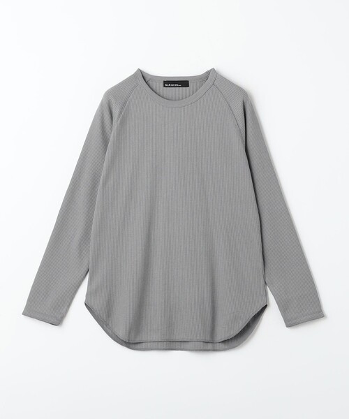 green label relaxing（グリーンレーベルリラクシング）の「ドライワッフル クルーネック Tシャツ -吸水速乾-（Tシャツ/カットソー・メンズ・ホワイト/ブラウン/ブラック/グレー・XXL/XS/S/M/L/XL）」の13枚目の写真