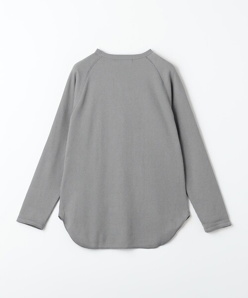 green label relaxing（グリーンレーベルリラクシング）の「ドライワッフル クルーネック Tシャツ -吸水速乾-（Tシャツ/カットソー・メンズ・ホワイト/ブラウン/ブラック/グレー・XXL/XS/S/M/L/XL）」の14枚目の写真