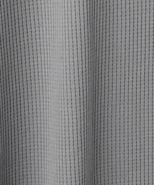 green label relaxing（グリーンレーベルリラクシング）の「ドライワッフル クルーネック Tシャツ -吸水速乾-（Tシャツ/カットソー・メンズ・ホワイト/ブラウン/ブラック/グレー・XXL/XS/S/M/L/XL）」の18枚目の写真