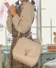 axes femme POETIQUE | クラシカル型押しバッグ(ショルダーバッグ)
