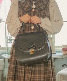 axes femme POETIQUE | クラシカル型押しバッグ(ショルダーバッグ)