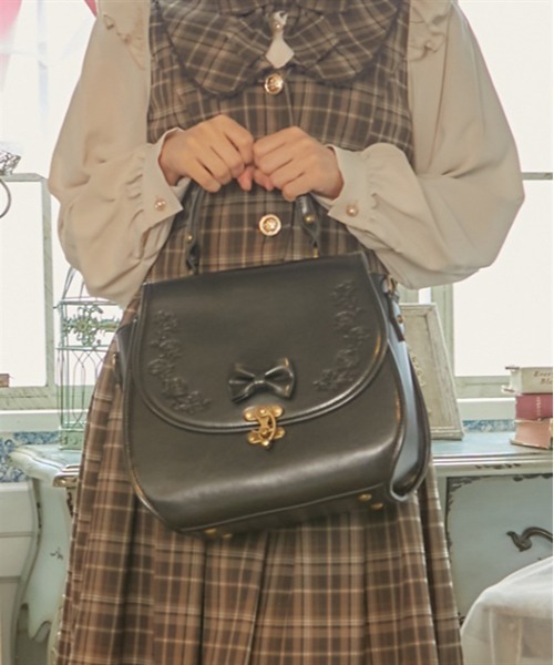 希少 ラザフォード ミュージックバッグ 型押し ラザフォード