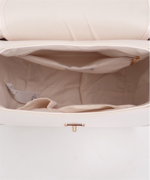 axes femme POETIQUE（アクシーズファムポエティック）の「クラシカル型押しバッグ（ショルダーバッグ・レディース・キナリ/ブラウン/ブラック・FREE）」の7枚目の写真