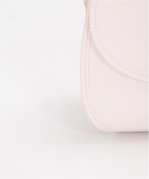 axes femme POETIQUE（アクシーズファムポエティック）の「クラシカル型押しバッグ（ショルダーバッグ・レディース・キナリ/ブラウン/ブラック・FREE）」の9枚目の写真