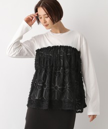 LEPSIM | アソートドッキング長袖T 146934(Tシャツ/カットソー)