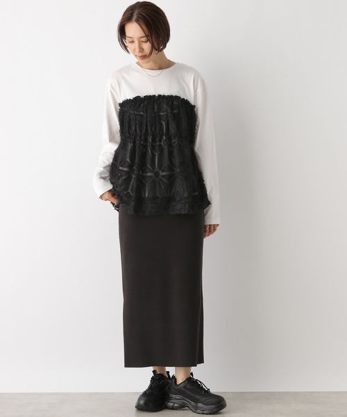 宅内搬入まで セール】アソートドッキング長袖T 146934（Tシャツ/カットソー