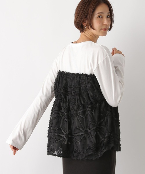 nページです♡ LEPSIM（レプシィム）の「アソートドッキング長袖T 146934（T