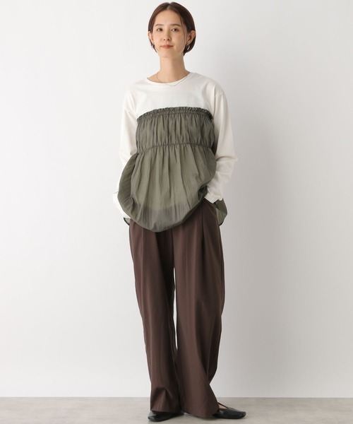 セール】アソートドッキング長袖T 146934（Tシャツ/カットソー