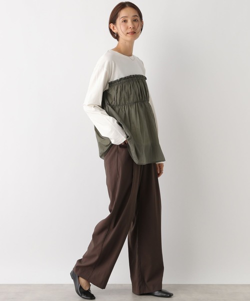 nページです♡ LEPSIM（レプシィム）の「アソートドッキング長袖T 146934（T