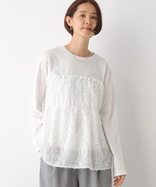 リッサ様 セール】アソートドッキング長袖T 146934（Tシャツ/カットソー