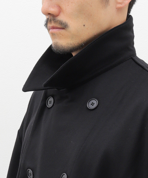 Gabriela Coll Garments(ガブリエラコールガーメンツ)の「【GABRIELA COLL GARMENTS】 HEAVY WOOL BREASTED COAT S13-230(その他アウター・メンズ・ブラック・3)」の11枚目の写真