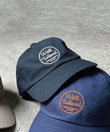 Well-Tailored（ウェルテイラード）の「Well-Tailored サークルロゴ 刺繍 ベースボールキャップ（キャップ・レディース）」