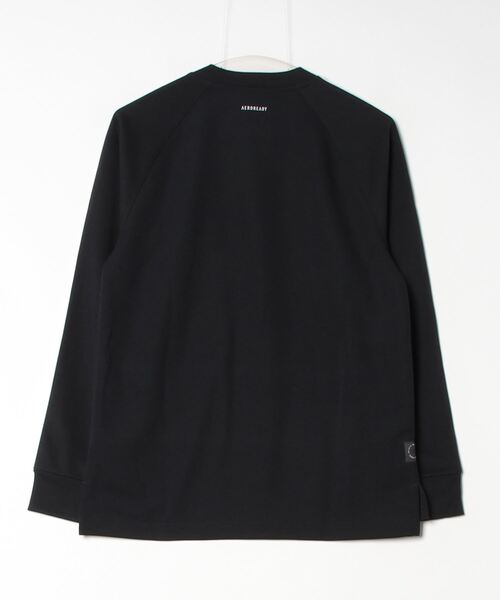 adidas（アディダス）の「BYD3S ルーズフィット ピケ 長袖Tシャツ / ロンT / アディダス adidas（Tシャツ/カットソー・メンズ・ブラック/ホワイト・LARGE/MEDIUM/SMALL/X-LARGE/X-SMALL/XX-LARGE/3XL）」の8枚目の写真