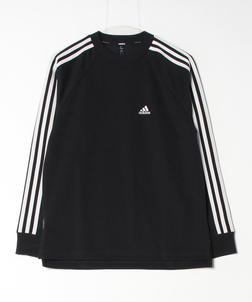 adidas（アディダス）の「BYD3S ルーズフィット ピケ 長袖Tシャツ / ロンT / アディダス adidas（Tシャツ/カットソー・メンズ・ブラック/ホワイト・LARGE/MEDIUM/SMALL/X-LARGE/X-SMALL/XX-LARGE/3XL）」の11枚目の写真