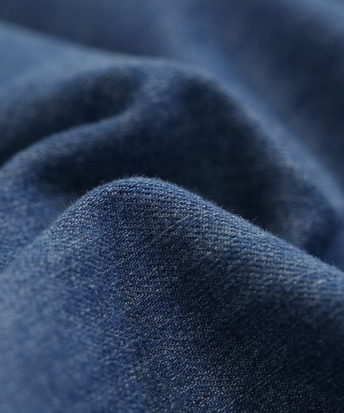 reca（レカ）の「タックワイドデニム（デニムパンツ・レディース・ネイビー/ブルー・FREE）」の15枚目の写真