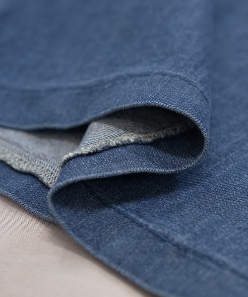reca（レカ）の「タックワイドデニム（デニムパンツ・レディース・ネイビー/ブルー・FREE）」の17枚目の写真