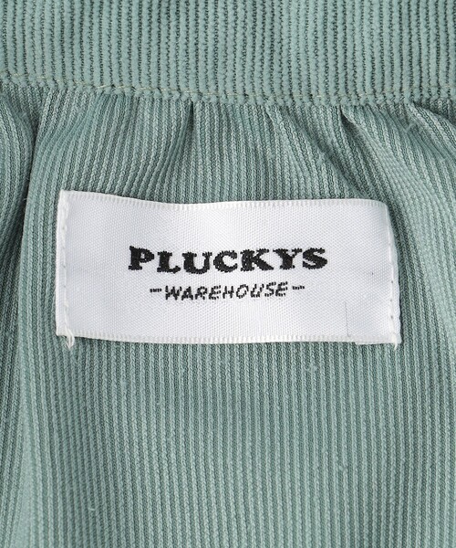 green label relaxing（グリーンレーベルリラクシング）の「【別注】＜Pluckys＞TJ EX 袖シャーリング ワンピース / キッズ  100cm-130cm（ワンピース・キッズ・ベージュ/オリーブ・100cm/110cm/120cm/130cm）」の14枚目の写真