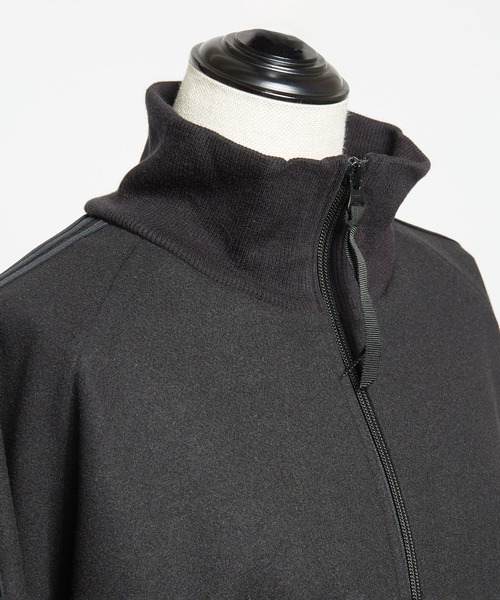 gomme（ゴム）の「ミルドジャージ　テープブルゾン（ライダースジャケット・レディース・チャコールグレー/ブラック・MEDIUM）」の21枚目の写真