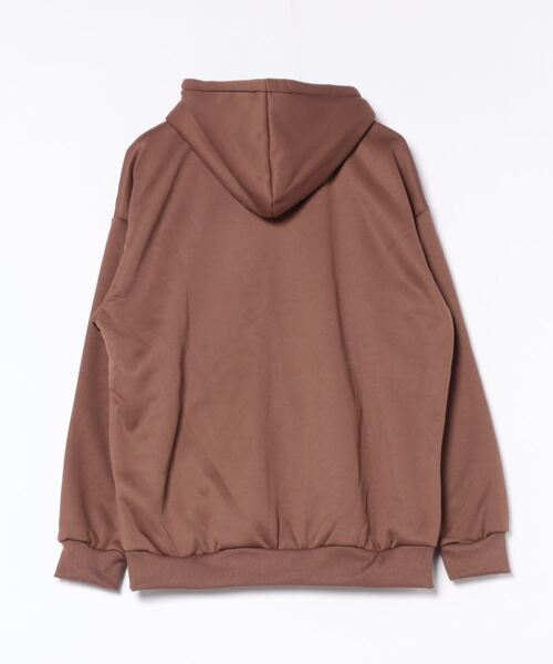 aimoha(アイモハ)の「aimoha men BASIC ZIP PARKA べシックジップパーカー裏起毛(パーカー・メンズ・ホワイト/ブラック/チョコ/グレー・SMALL/LARGE/X-LARGE/XXX-LARGE/MEDIUM/XX-LARGE)」の5枚目の写真