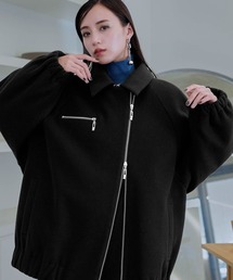 HARE | ウーリーテック2WAYステンカラージップブルゾン(HARE)(ブルゾン)