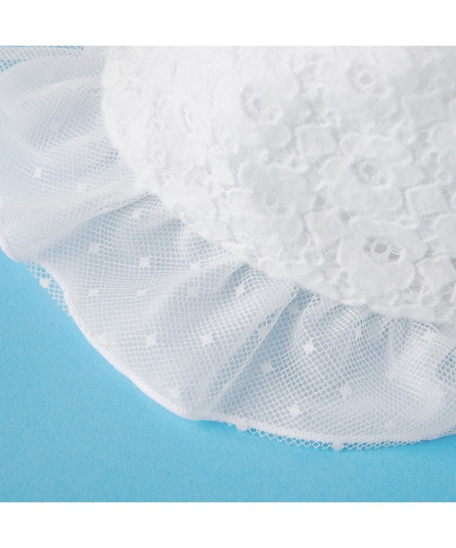 MIKI HOUSE(ミキハウス)の「セレモニードレスセット(ロンパース・キッズ・ホワイト・50-60cm)」の2枚目の写真